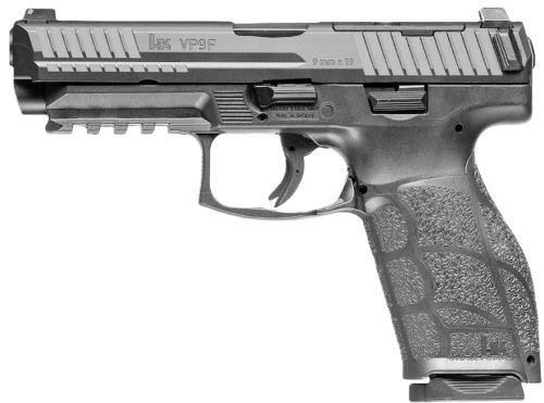 G81001497.jpg HK VP9A1 F OPTICS READY 9MM - 4.5" 2-10RD MAGS BLK CA COMPL - Image 1