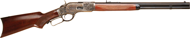 GCA205.jpg CIMARRON 1873 DELUXE 44-40WIN - 20" OCT. CC/BLUED PISTOL GRIP - Image 1