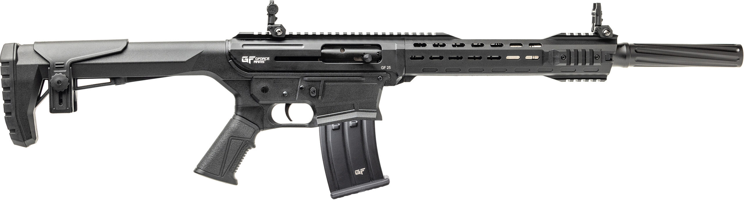 GF25DBLK.jpg GFA GF25-MLOK 12/18.5 5RD - Image 1