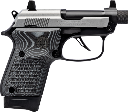 GJ20X22R8M3_1.jpg BERETTA 20X 22LR 2.8" 8RD - BLACK INOX THREADED - Image 1