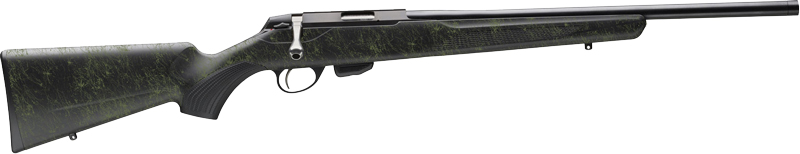 GJRT1XRT309_1.jpg TIKKA T1X 17HMR 20" THREADED - BLUED/ROUGHTECH EMERALD - Image 1