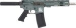 GLFA AR15 PISTOL 223 WYLDE - 7.5" SS. BBL. CHARCOAL GREEN