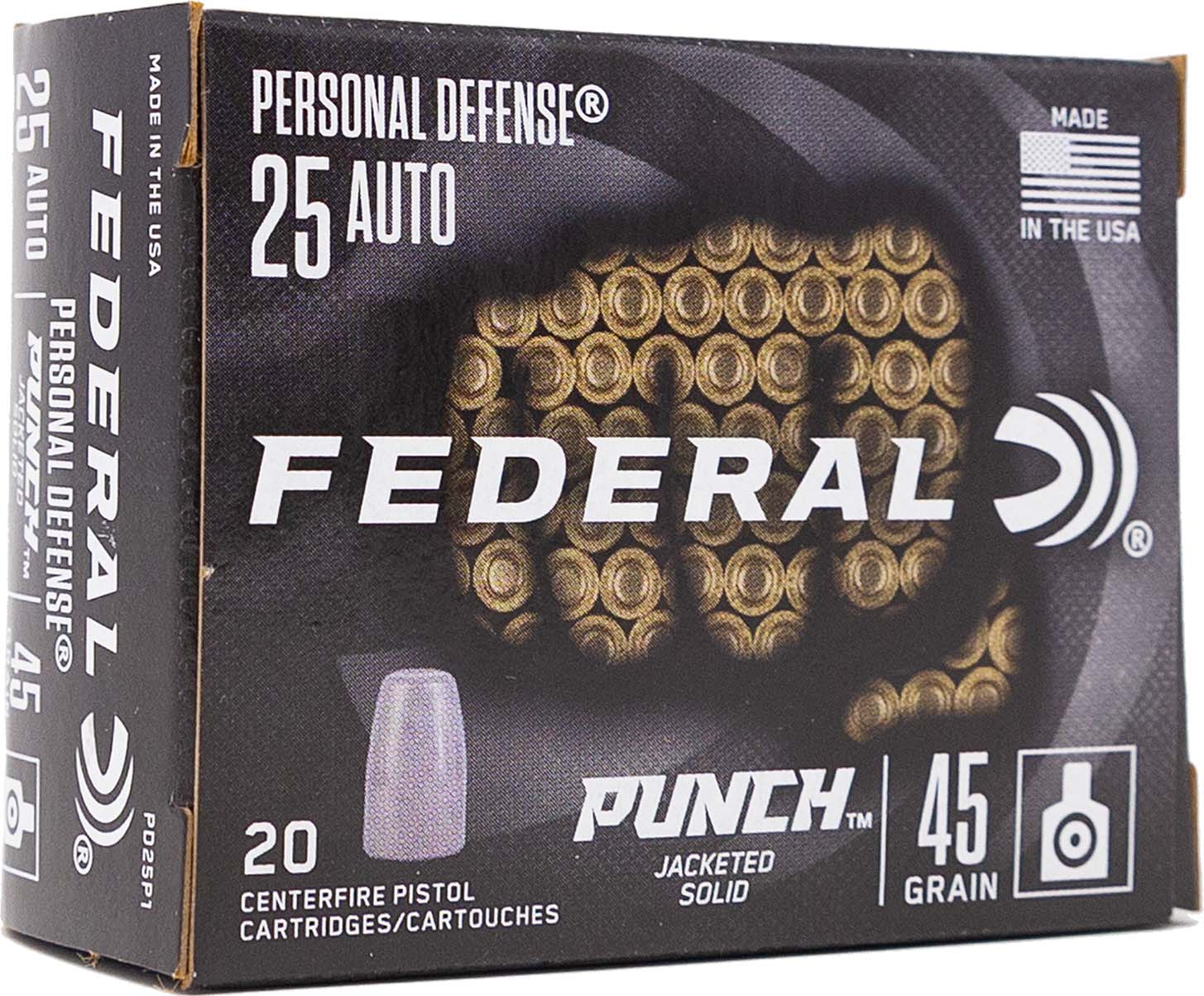 PD25P1.jpg FDR 25AP 45GR PUNCH JHP 20RD - Image 1