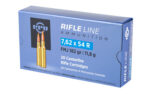 PPU 7.62X54R FMJ 182GR 20/200