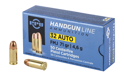 PPUPPH32AF_1.jpg PPU 32ACP FMJ 71GR 50/1000 - Image 1
