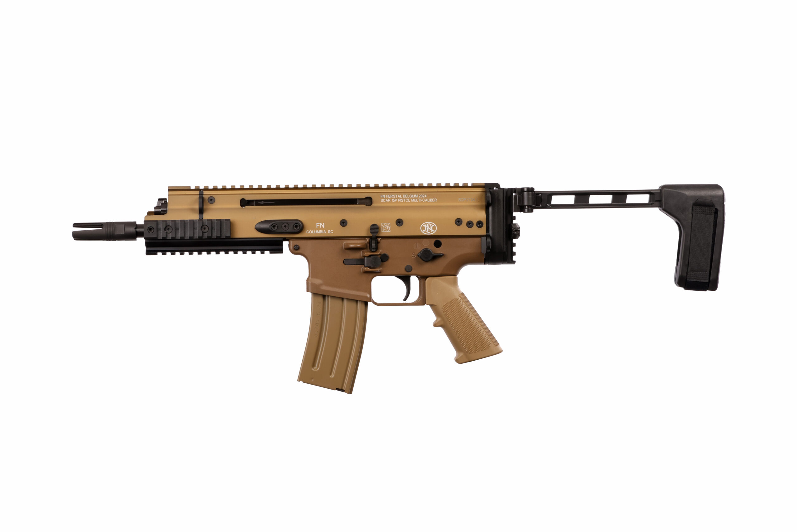 fn38101883left91e1.jpg FN SCAR 15P 5.56MM DE 7.5" BRACE# - Image 1