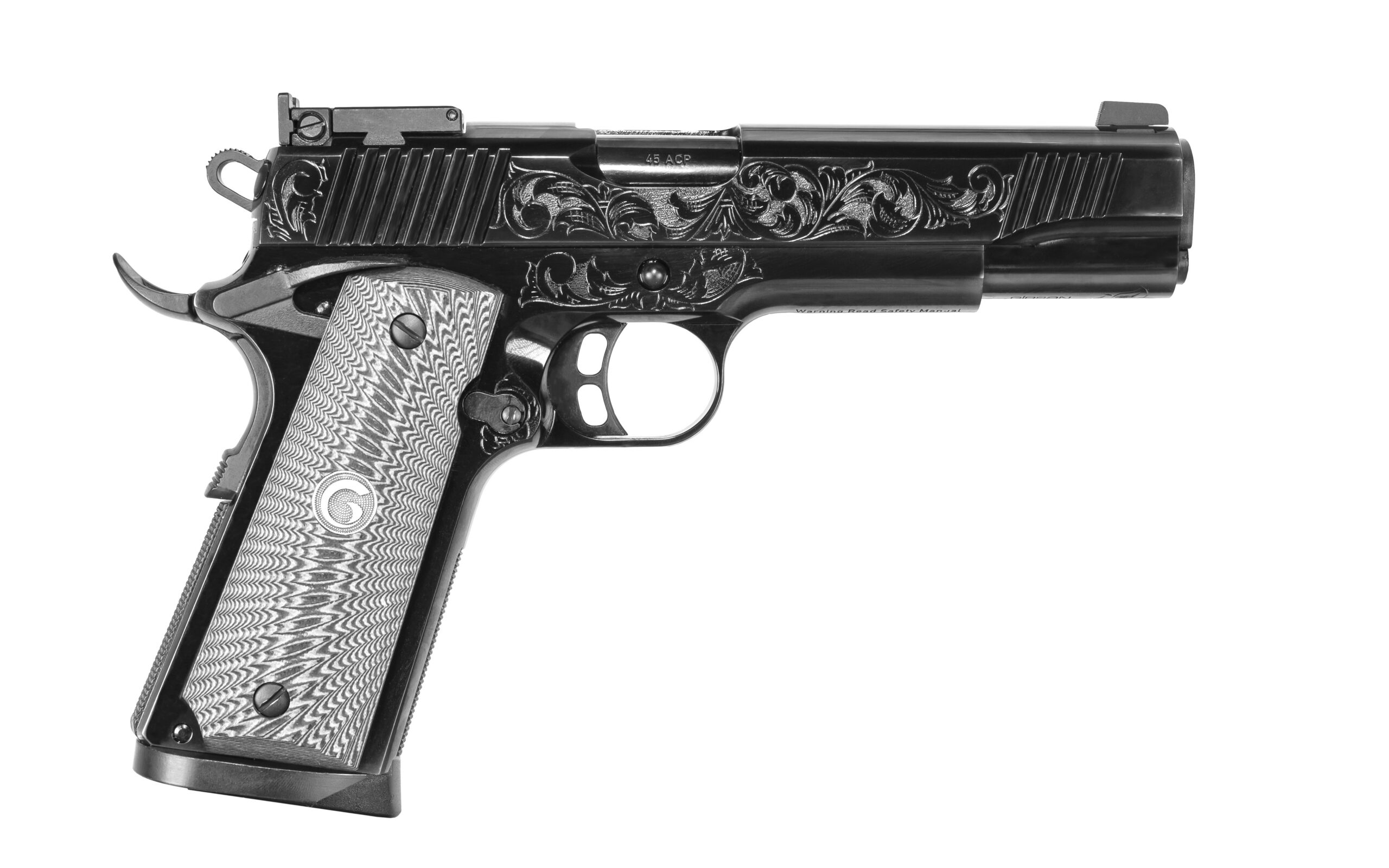 girsmc1911s45acplux74c5.jpg EAA CORP MC1911 MATCH LUX 45ACP BLK 5" - Image 1