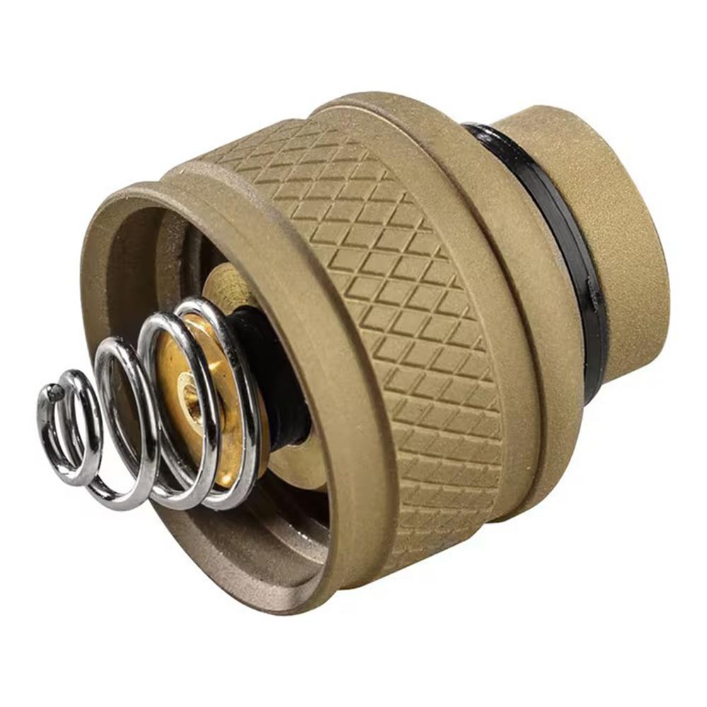 https3A2F2Fmedia.chattanoogashooting.com2Fimages2Fproduct2FFHUEETN2FFHUEETN-1.jpg SureFire Replacement Rear Cap Assembly for Scout Light Tan - Image 1