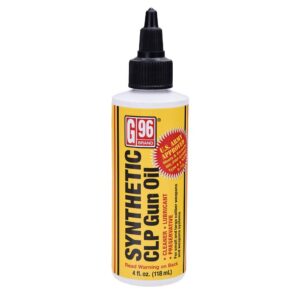 G96 Synthetic CLP Gun Oil 4 oz Bottle