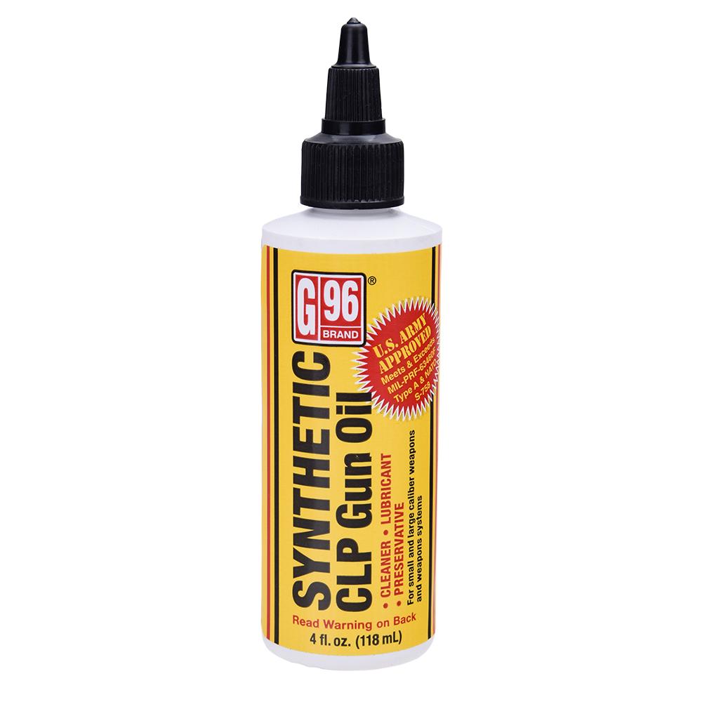 https3A2F2Fmedia.chattanoogashooting.com2Fimages2Fproduct2FGH10532FGH1053-1_1.jpg G96 Synthetic CLP Gun Oil 4 oz Bottle - Image 1