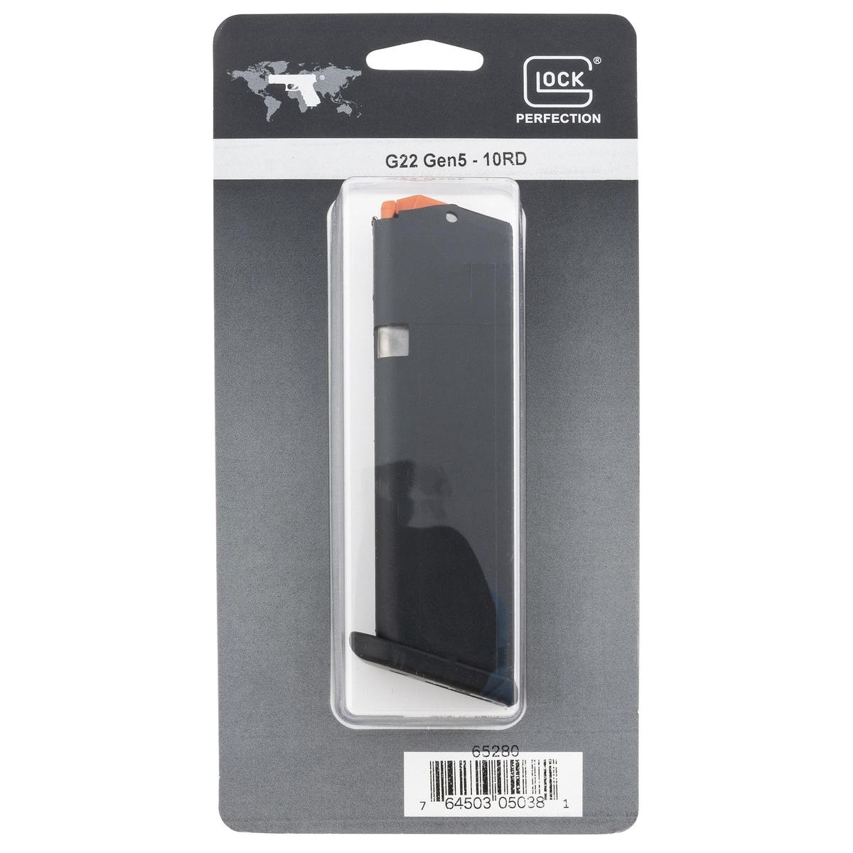 https3A2F2Fmedia.chattanoogashooting.com2Fimages2Fproduct2FGL652802FSSO147088.jpg Glock 22 Gen 5 Handgun Magazine 40 S&W 10/rd - Image 1