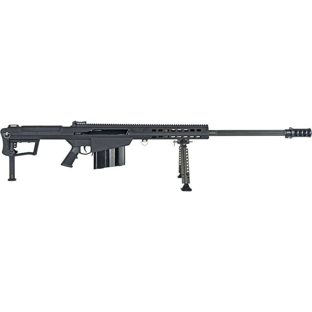 https3A2F2Fmedia.chattanoogashooting.com2Fimages2Fproduct2FGX180592FGX180621.jpg Barrett M107A1 Rifle 50 BMG 10rd(1) Magazine 29" Fluted Barrel Black Cerakote - Image 1