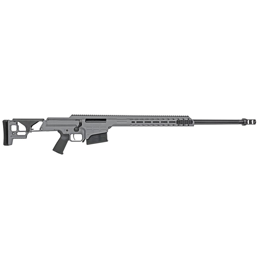 https3A2F2Fmedia.chattanoogashooting.com2Fimages2Fproduct2FGX189302FGX18507.jpg Barrett SMR MRAD Fixed Stock Rifle .300 PRC 10rd Magazine(1) 26'' Fluted Barrel Tungsten Grey Finish - Image 1
