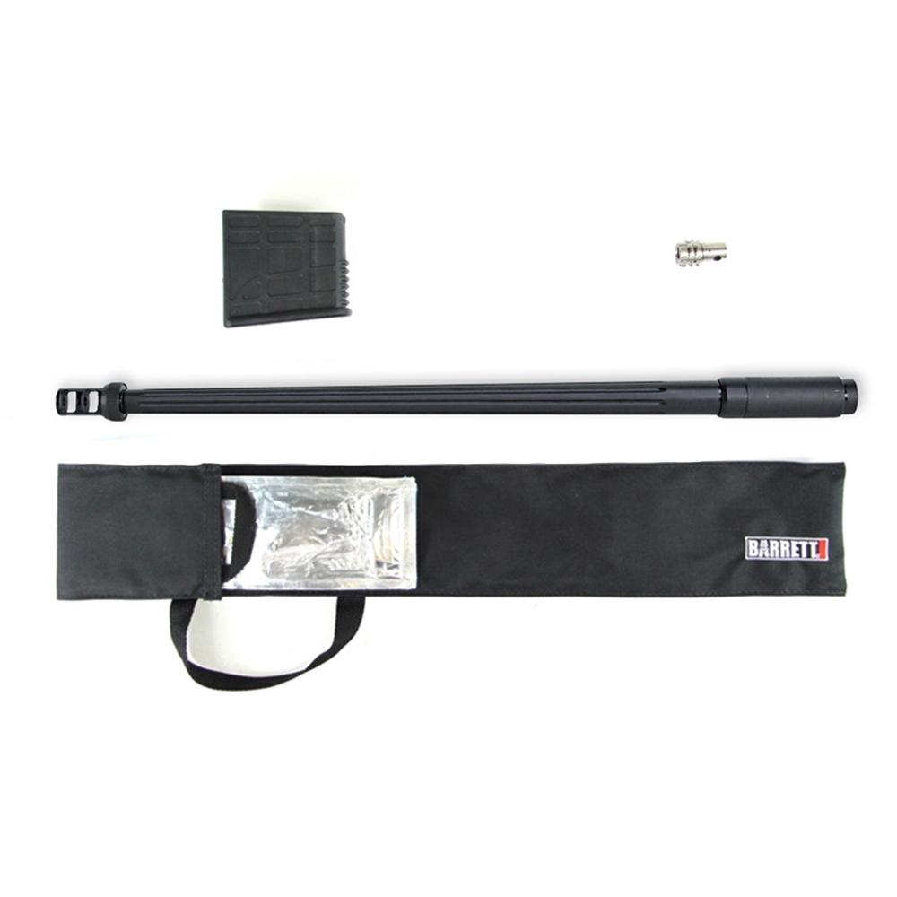 https3A2F2Fmedia.chattanoogashooting.com2Fimages2Fproduct2FGX194192FGX19419-1.jpg Barrett MRAD Barrel Conversion Kit .338 LM Fluted 26" Black - Image 1