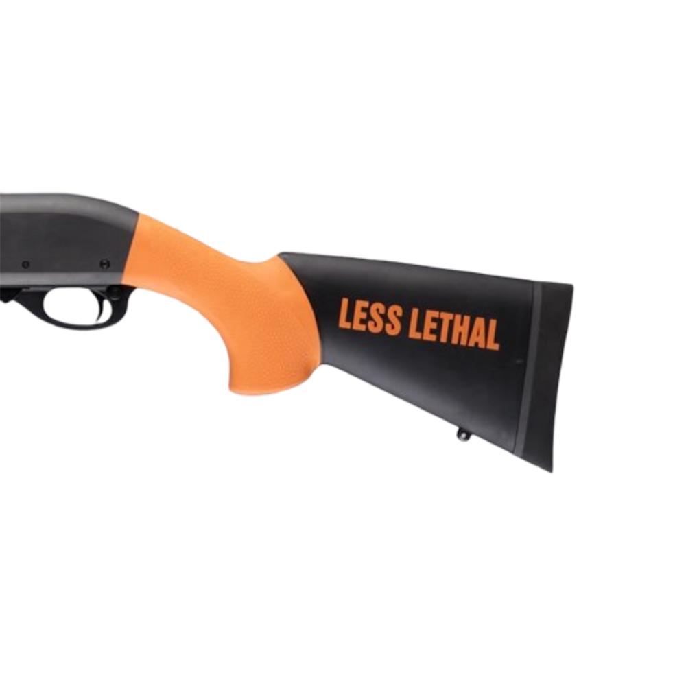 https3A2F2Fmedia.chattanoogashooting.com2Fimages2Fproduct2FHA087502FHA08750-1.jpg Hogue Overmolded Shotgun Stock for Remington 870 12 ga Less Lethal Orange - Image 1