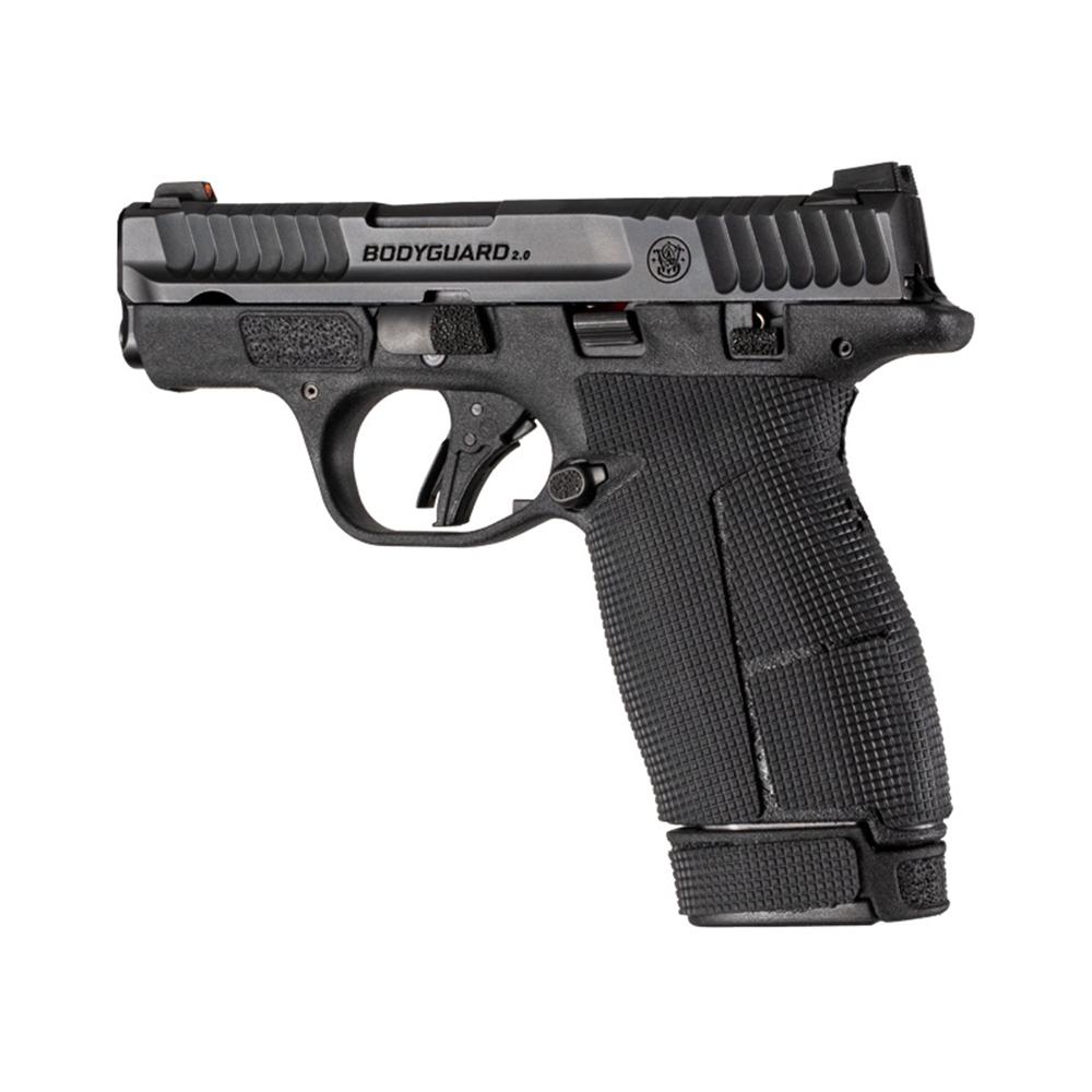 https3A2F2Fmedia.chattanoogashooting.com2Fimages2Fproduct2FHA184882FHA18488-1.jpg Hogue Wrapter Adhesive Grip S&W M&P Bodyguard 2.0 Rubber Block Texture Black - Image 1
