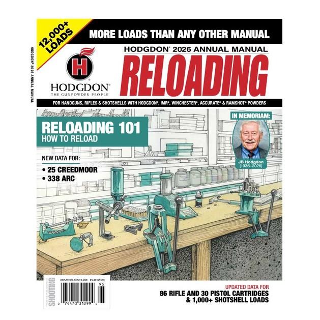 https3A2F2Fmedia.chattanoogashooting.com2Fimages2Fproduct2FHDAM262FHDAM26-2.jpg Hodgdon 2026 Annual Manual - Image 1