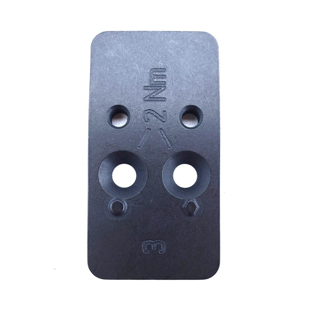 https3A2F2Fmedia.chattanoogashooting.com2Fimages2Fproduct2FHZ502542632FHZ50254263-1.jpg H&K Optics Plate #3 for VP9 Optic Ready Models fits C-More STS2 - Image 1