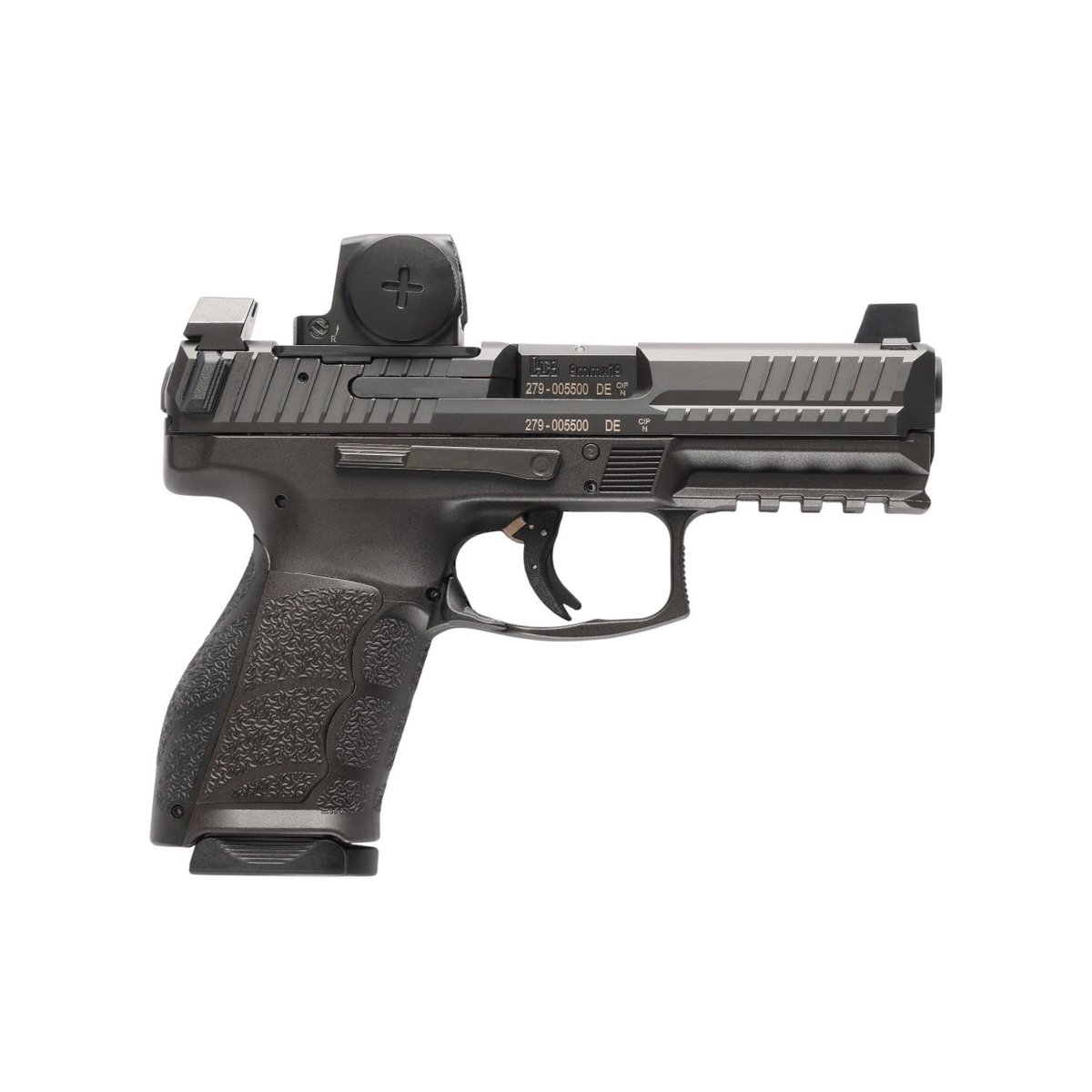 https3A2F2Fmedia.chattanoogashooting.com2Fimages2Fproduct2FHZ810013492F810013492520R2520VP9A12520K2520OE2520VTX2520CCW.jpg H&K VP9A1 K Optic Equipped(Vortex) Handgun 9mm Luger 10rd Magazines (2) 4.09" Barrel Black - Image 1