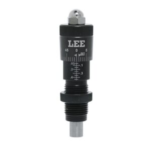 Lee Carbide Factory Crimp Micrometer Seater Adapter .380/9mm Luger/.40 S&W/10mm