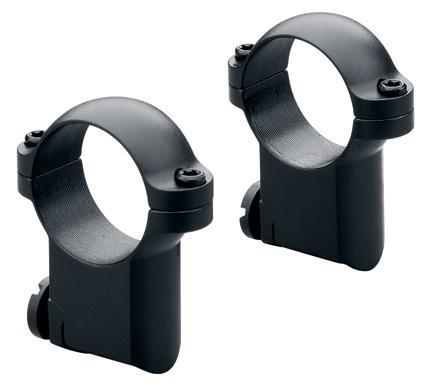 https3A2F2Fmedia.chattanoogashooting.com2Fimages2Fproduct2FLU510412FLU51041.jpg Leupold 2-Piece Solid Steel Ringmounts - Ruger M77 30mm Medium Matte Black - Image 1
