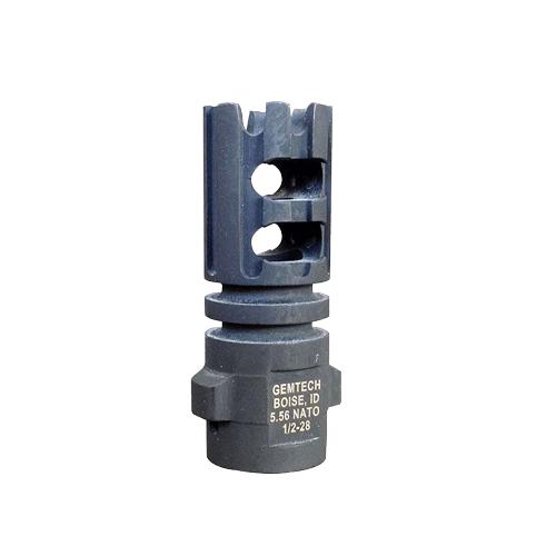 https3A2F2Fmedia.chattanoogashooting.com2Fimages2Fproduct2FMO121522FMO12152.jpg Gemtech 5.56mm Muzzle Brake 1/2-28 Thread - Image 1