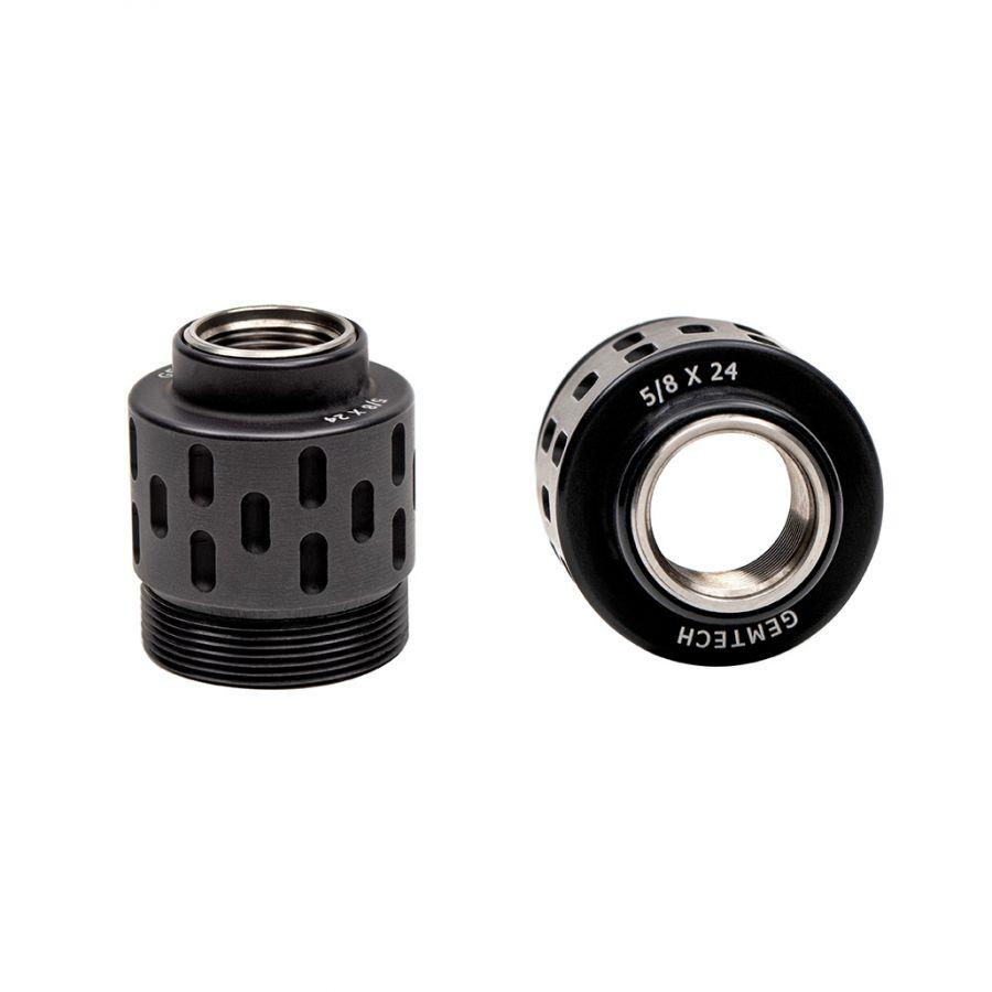 https3A2F2Fmedia.chattanoogashooting.com2Fimages2Fproduct2FMO121752FMO12175.jpg Gemtech Threaded Rear Mount Adaptor for GM-9 and MULTIMOUNT Suppressors 5/8-24 Thread - Image 1