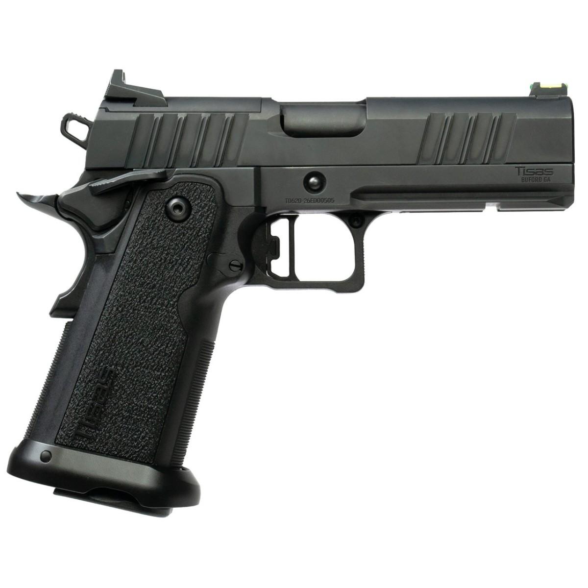 https3A2F2Fmedia.chattanoogashooting.com2Fimages2Fproduct2FMS125000202FMS12500020-RS.jpg Tisas Carry 9 9MM 17Rd Magazine (2) 4.25'' Bull Barrel Double Stack Full Frame QPQ Finish - Image 1