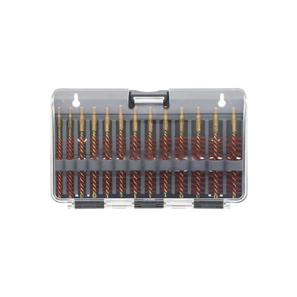 https3A2F2Fmedia.chattanoogashooting.com2Fimages2Fproduct2FPH12620462FPH1262046-1.jpg Tipton Best Bore Brush Set Nylon 13 Pieces - Image 1