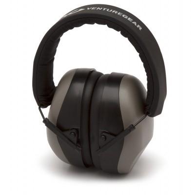 https3A2F2Fmedia.chattanoogashooting.com2Fimages2Fproduct2FPIVGPM8010C2FPIVGPM8010C-1.jpg Pyramex VG80 Series Ear Muffs 25dB Grey - Image 1