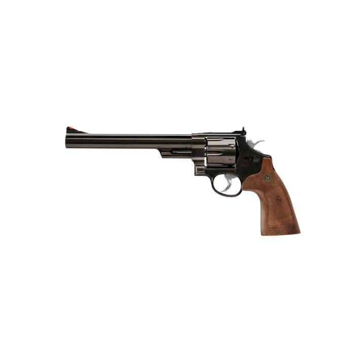 https3A2F2Fmedia.chattanoogashooting.com2Fimages2Fproduct2FRW22548062FRW2254806.jpg Umarex Smith & Wesson M29 Airgun Revolver with 8" Barrel - Electroplated Blue - Image 1