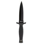 SOG Knives Nightshade Fixed Knife 4-3/4" Spear Point Blade Black