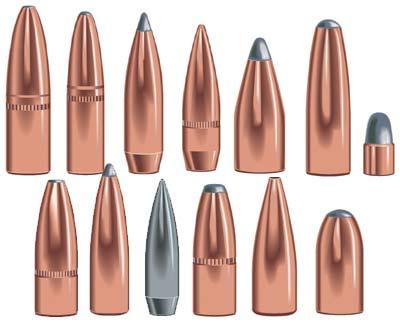 https3A2F2Fmedia.chattanoogashooting.com2Fimages2Fproduct2FSP20072FSP2007.jpg Speer Hot-Cor Rifle Bullets .30 cal .308" 130 gr SPFN 100/ct - Image 1