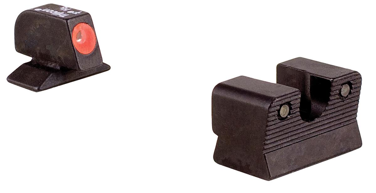 https3A2F2Fmedia.chattanoogashooting.com2Fimages2Fproduct2FTRBE113O2FTRBE113O.jpg Trijicon Beretta 92/96A HD Night Sight Set - Orange Front Outline - Image 1