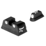 Trijicon Bright & Tough Night Sight Set White with Green Front and Rear