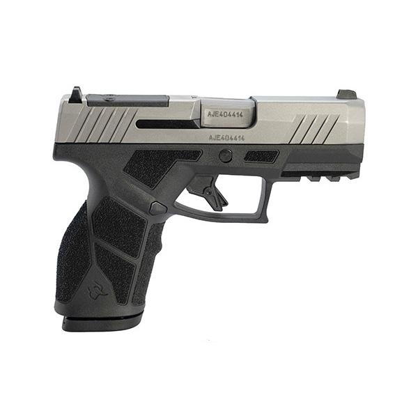 https3A2F2Fmedia.chattanoogashooting.com2Fimages2Fproduct2FTX1GX2P9392FTX1GX2P939.jpg Taurus GX2 TORO Handgun 9mm Luger 13rd Magazine(1) 3.38?? Barrel Black Frame/Stainless Slide - Image 1