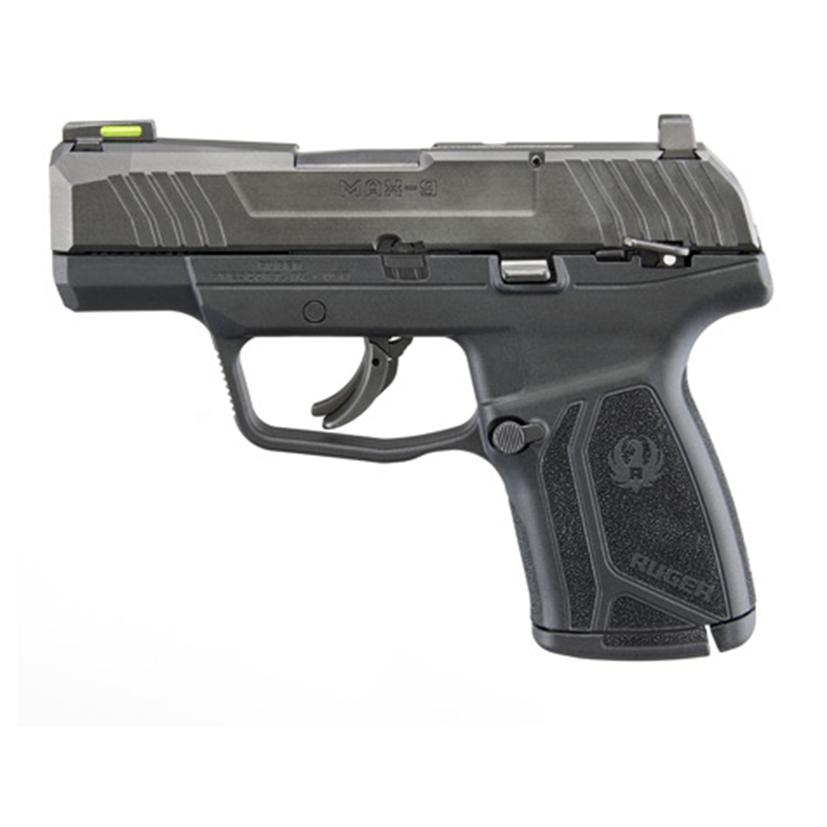 https3A2F2Fmedia.chattanoogashooting.com2Fimages2Fproduct2FUR35182F3518.jpg Ruger CA Approved MAX-9 Handgun 9mm Luger 10rd Magazines(2) 3.20" Barrel - Image 1