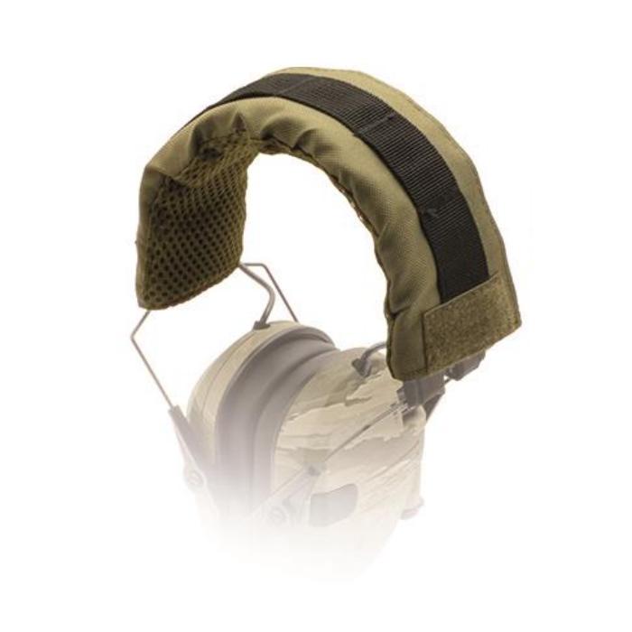https3A2F2Fmedia.chattanoogashooting.com2Fimages2Fproduct2FWFGWPHDBNDVODG2FWFGWPHDBNDVODG.jpg Walker's Headband Wrap w/Molle -Olive Drape Green - Image 1
