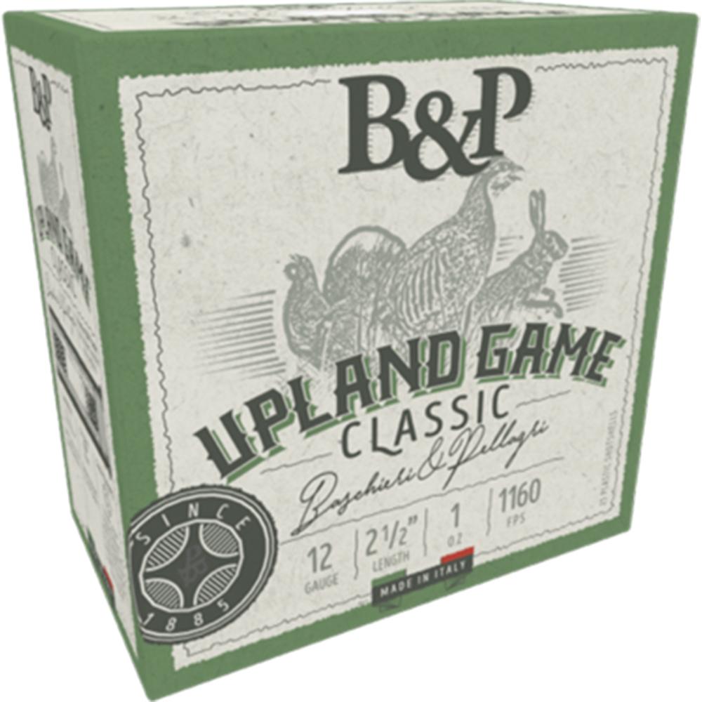 https3A2F2Fmedia.chattanoogashooting.com2Fimages2Fproduct2FXDCA7C02UGA0922FXDCA7C02UGA092-1.jpg B&P Upland Classic Shotshell 12ga 2-1/2" 1oz 1160 fps #7.5 25/ct - Image 1