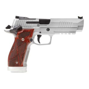 Sig Sauer P226 X-Five Stainless Custom Works Handgun 9mm Luger 10rd Magazines(3) 5" Barrel Cocobolo Grips SAO