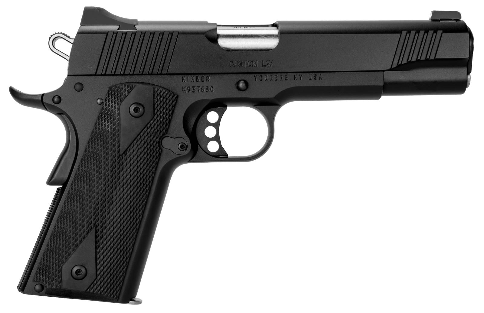 image-full-3521-a13a5f55901396ed82a6dd4042022f42.jpg KIMBER 1911 CUSTOM LW BUNDLE 45ACP BLK 3-7RD MAGS, MFT HLSTR, MFT MAG HLSTR, RANGE BAG - Image 1