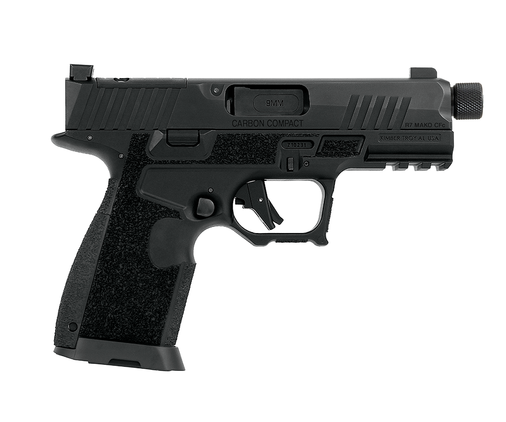 image-full-7542-569e5014f2ae2e076f753eafe821255b.png KIMBER R7 MAKO C.F.C. COMPACT O.R. 9MM BLK 3.9" TFS 2-15RD - Image 1