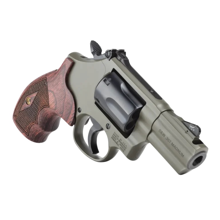 SMITH & WESSON PC MODEL 19 CARRY COMP 357 MAG REVOLVER 2.5" MOSS CERAKOTE 6RD