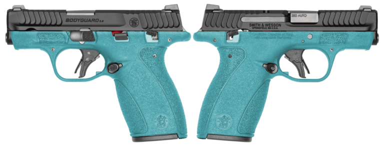 SMITH & WESSON BODYGUARD 2.0 380ACP PISTOL T.S. AZTEC TEAL ORION EXCLUSIVE 1-12RD 1-10RD MAG