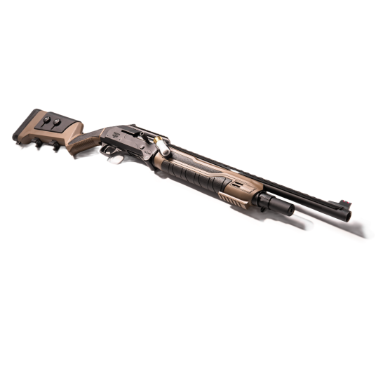 image-full-9147-bf07c12c5f6c5a142bbd8e41364ef93f.png PANZER ARMS FS1 PRO 12G 3" SHOTGUN 20" FOLDING, BLK/FDE, MOBILE CHOKE, 5RD - Image 1