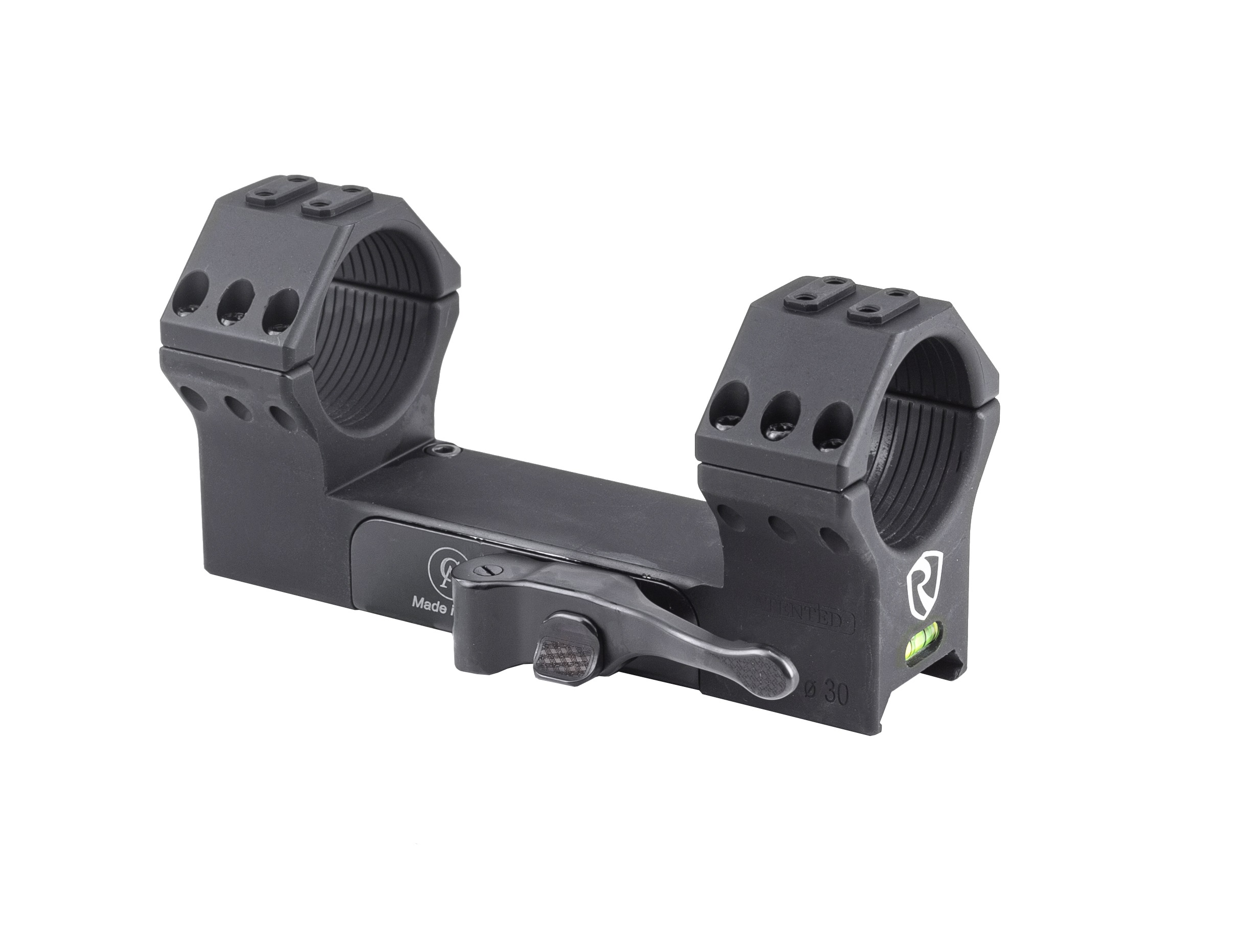 qdpic9242-1.jpg RITON OPTICS PICATINNY MOUNT 34MM QD 0MOA - Image 1