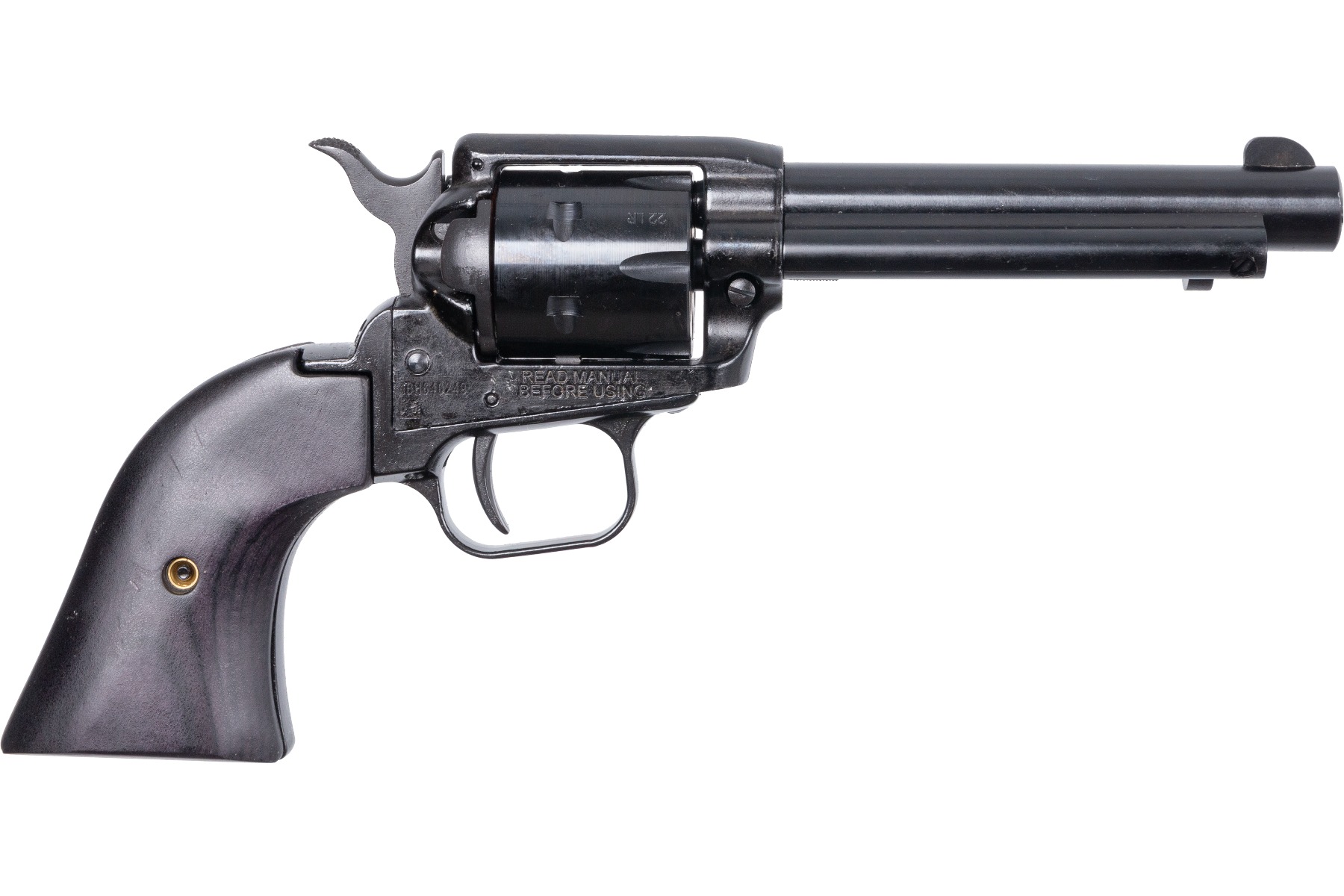 rr22b4-bbk.jpg HER RGH RDR 22LR 4.75B BLK/BLK - Image 1