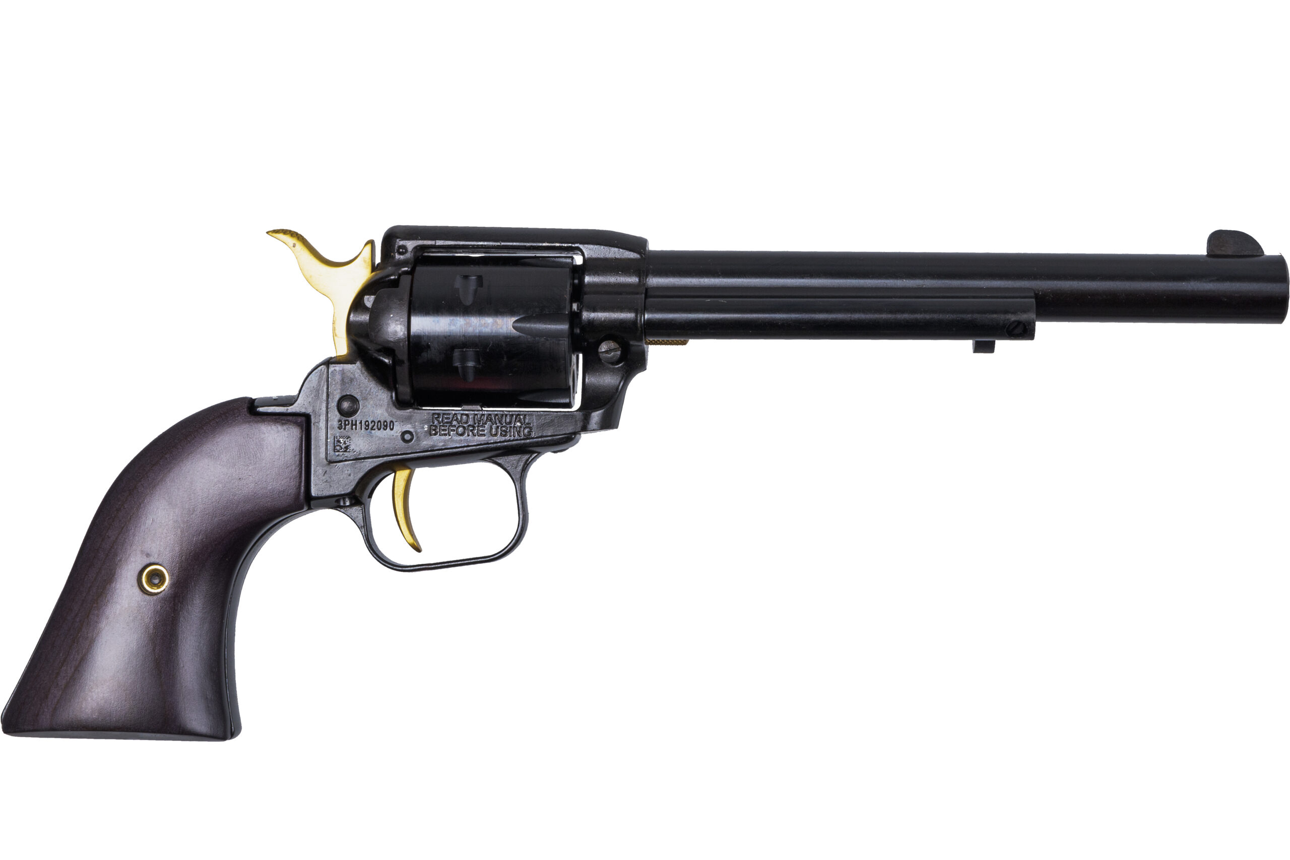 rr22b6-gld.jpg HER RGH RDR 22LR 6.5B BLKGLD - Image 1