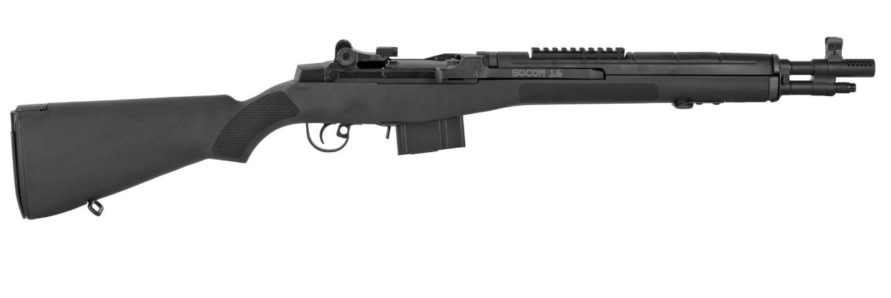 sfaa962693fc.jpg SPRINGFIELD ARMORY M1A SOCOM 16" 308 BLACK SYN - Image 1