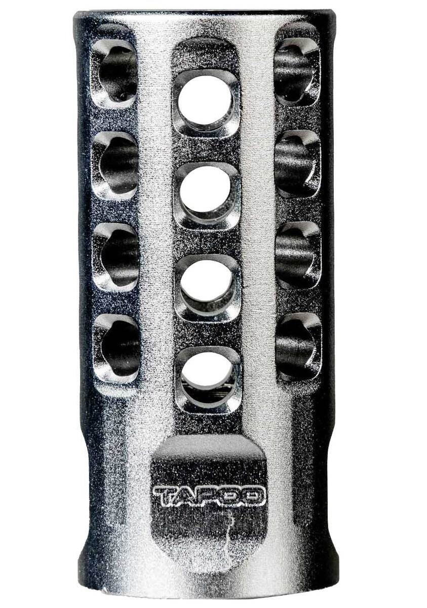 tap2201077be.jpg TAPCO 10/22 MUZZLE BRAKE SLVR - Image 1